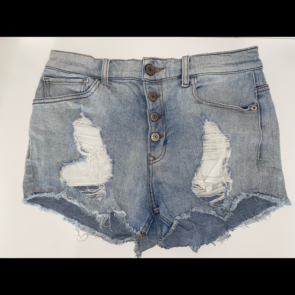 Denim shorts!